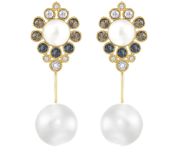 Constella clip earrings